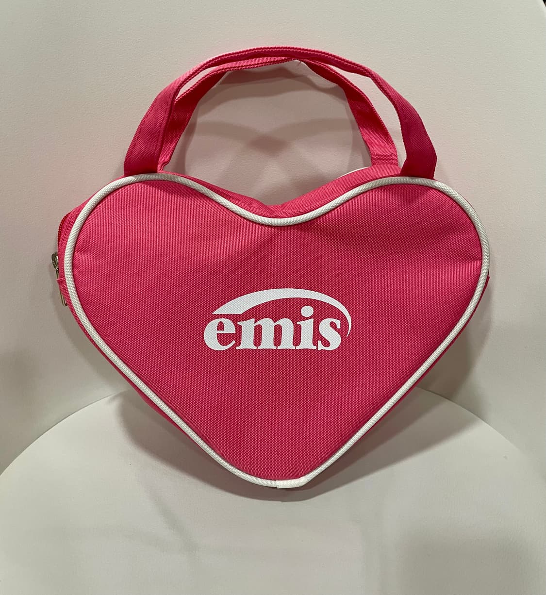 emis 이미스 하트 핑크 가방 상품이미지1