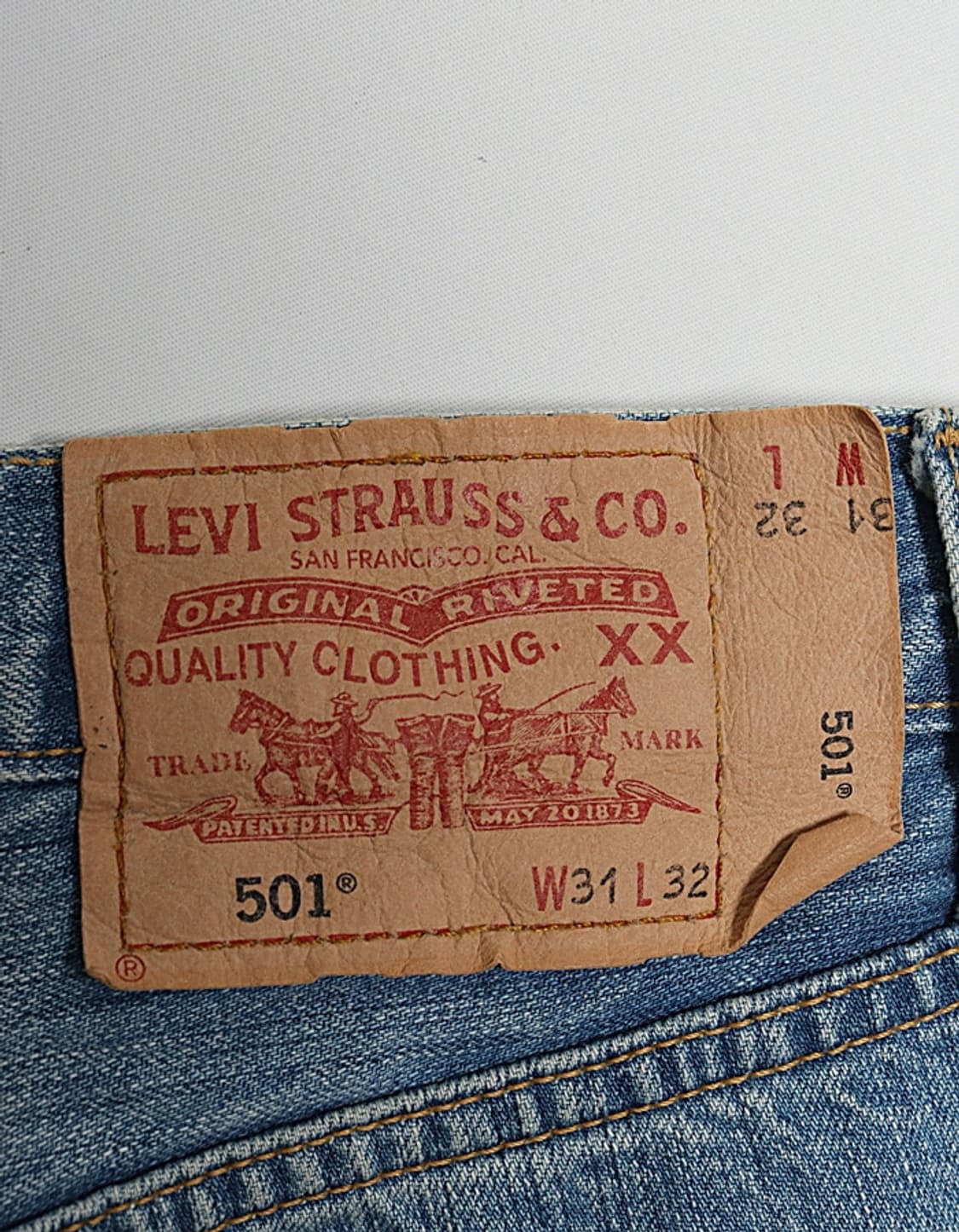 Levi's 501 Denim Pant (30) 상품이미지9