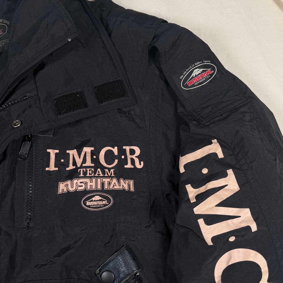 쿠시타니 레이싱 봄버 자켓 상품이미지3
