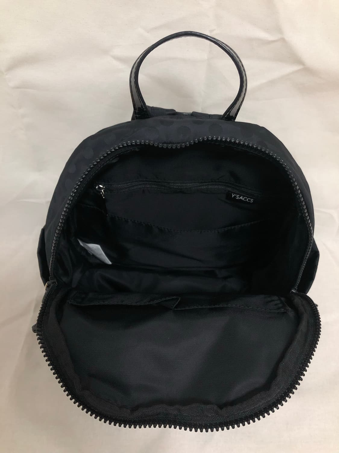 Y’saccs dot backpack(black) 상품이미지4