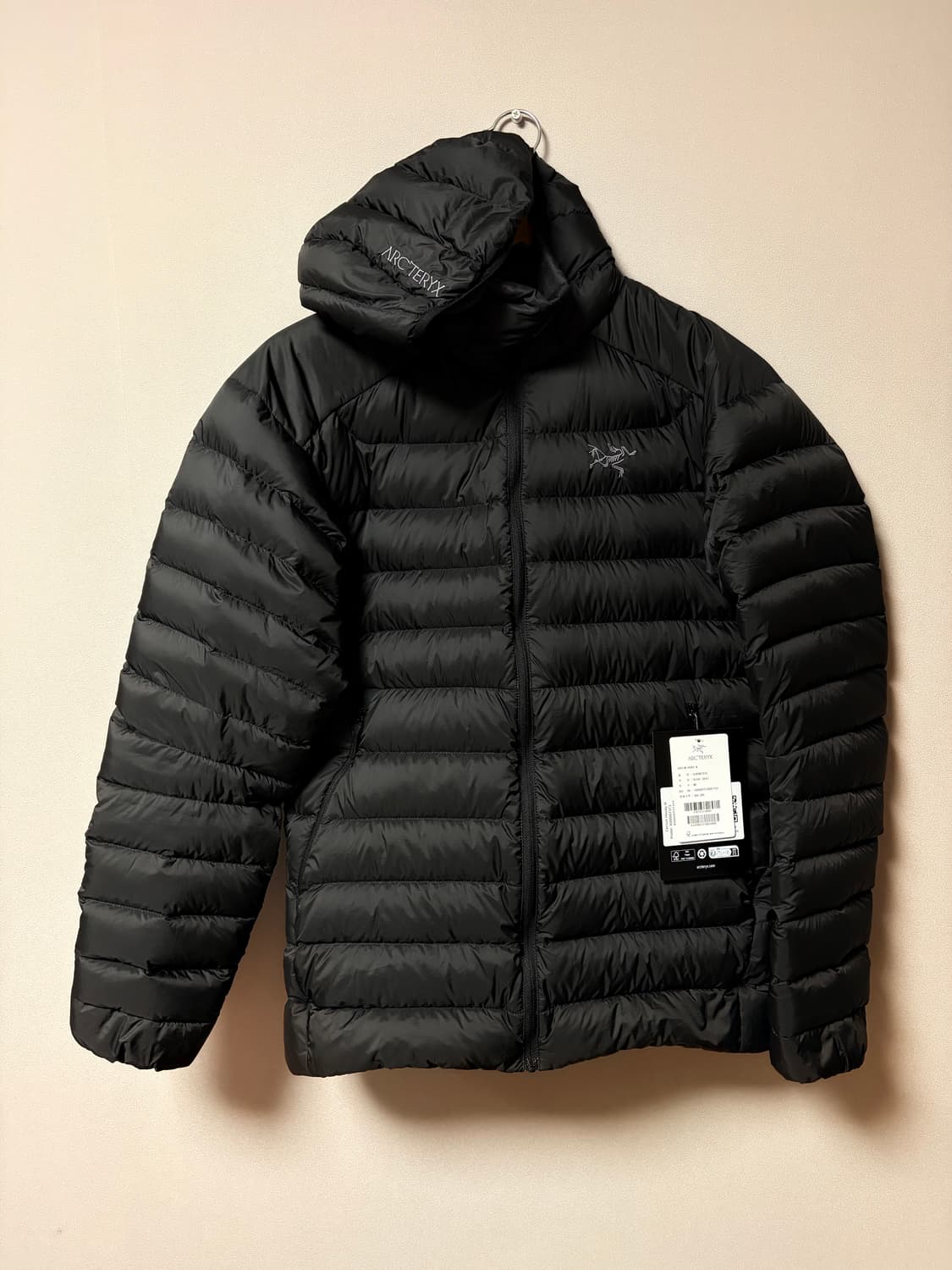 (국내매장판) 아크테릭스 세륨 후디 블랙 상품이미지1