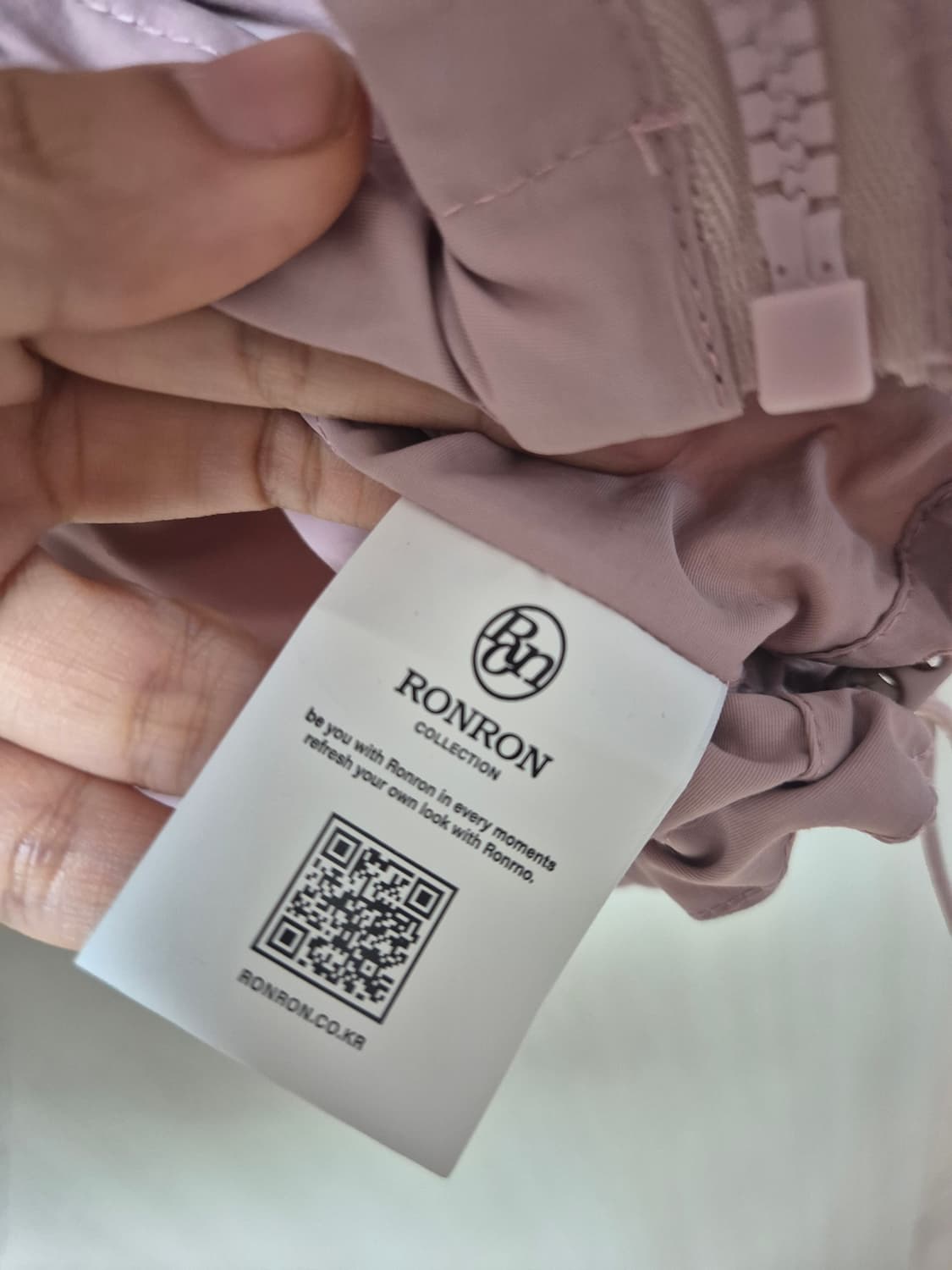 (새제품) 론론 ronron 버클 시링 윈드 점퍼 자켓 상품이미지6