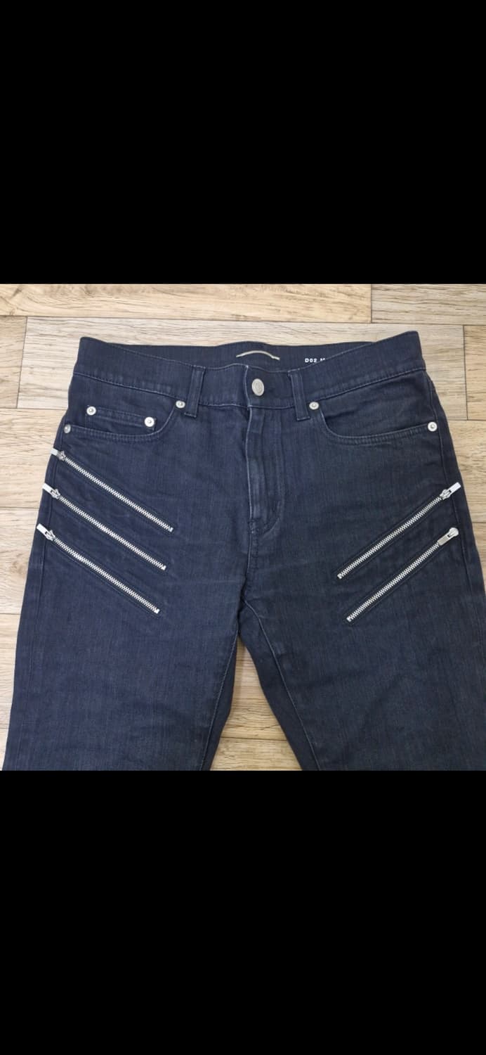 생로랑 15fw D02 지퍼 데님 상품이미지1