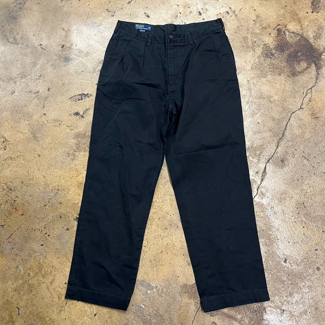 [정품] 폴로 랄프로렌 블랙 면바지 b15 상품이미지2