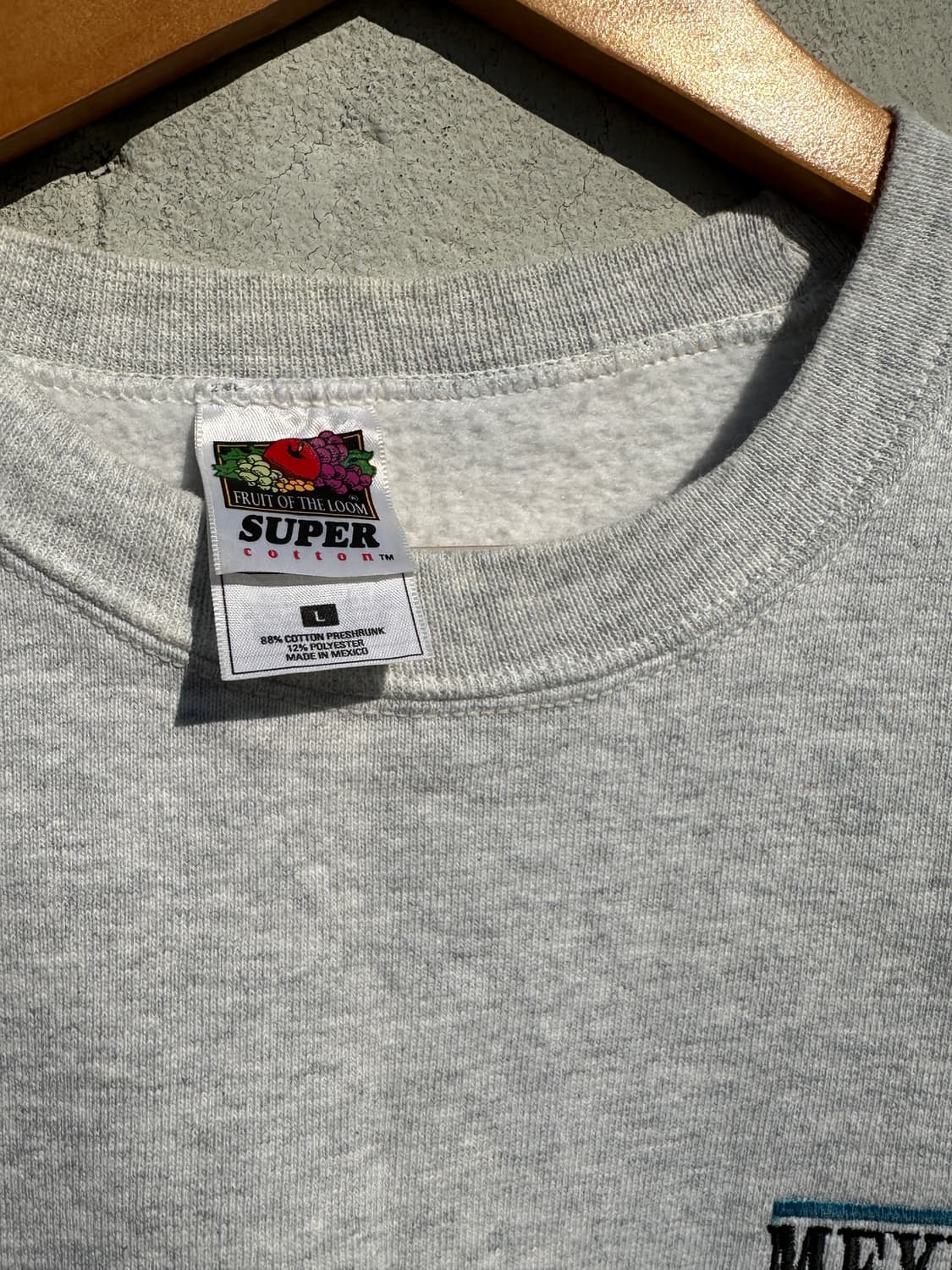 [XL] 프룻오브더룸 Meyers Lavel 맨투맨 스웻셔츠 Mexico 상품이미지3