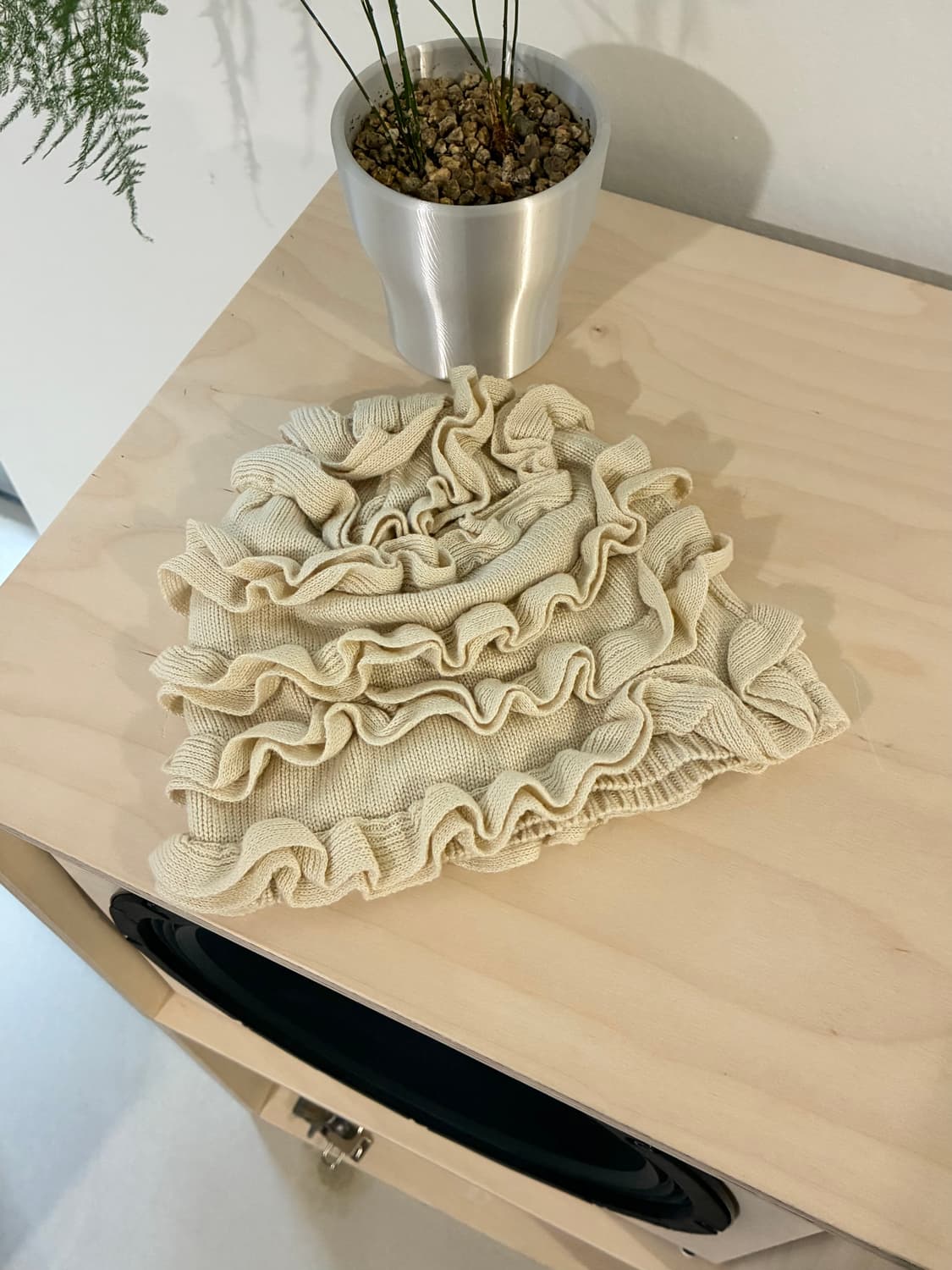 레이 빔즈 Ray BEAMS 프릴 비니 상품이미지1