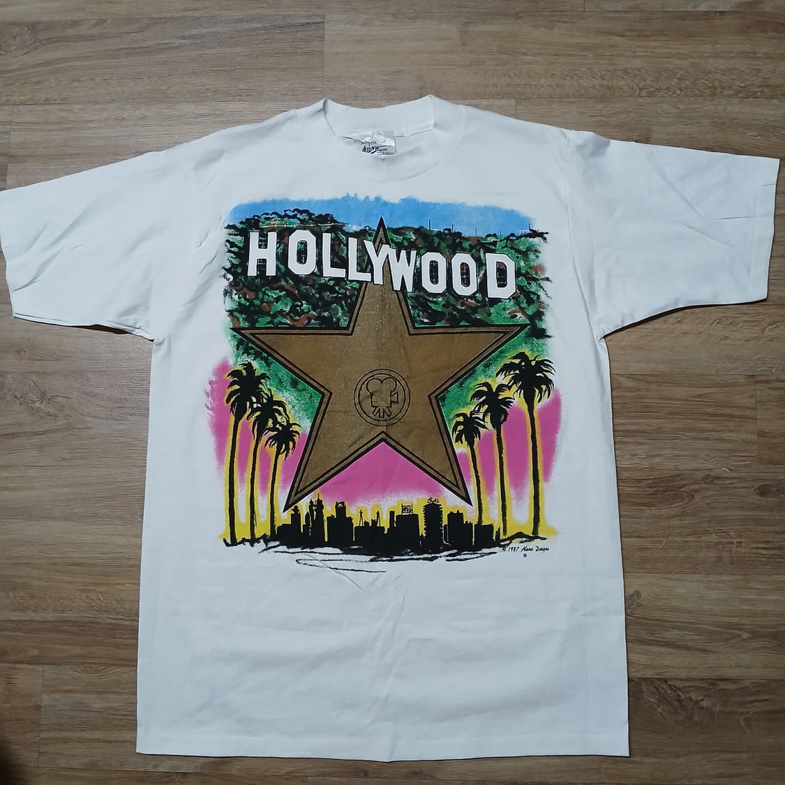 해외판 80s 알라모 할리우드 빈티지 반팔티 상품이미지5