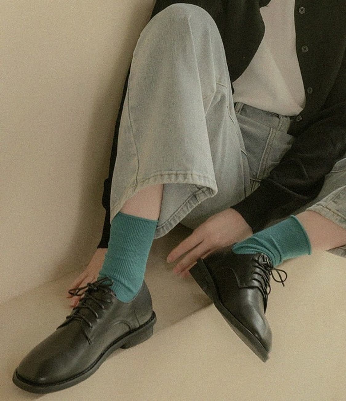 플로리다스튜디오 데이릴리 소가죽 더비 슈즈 상품이미지2