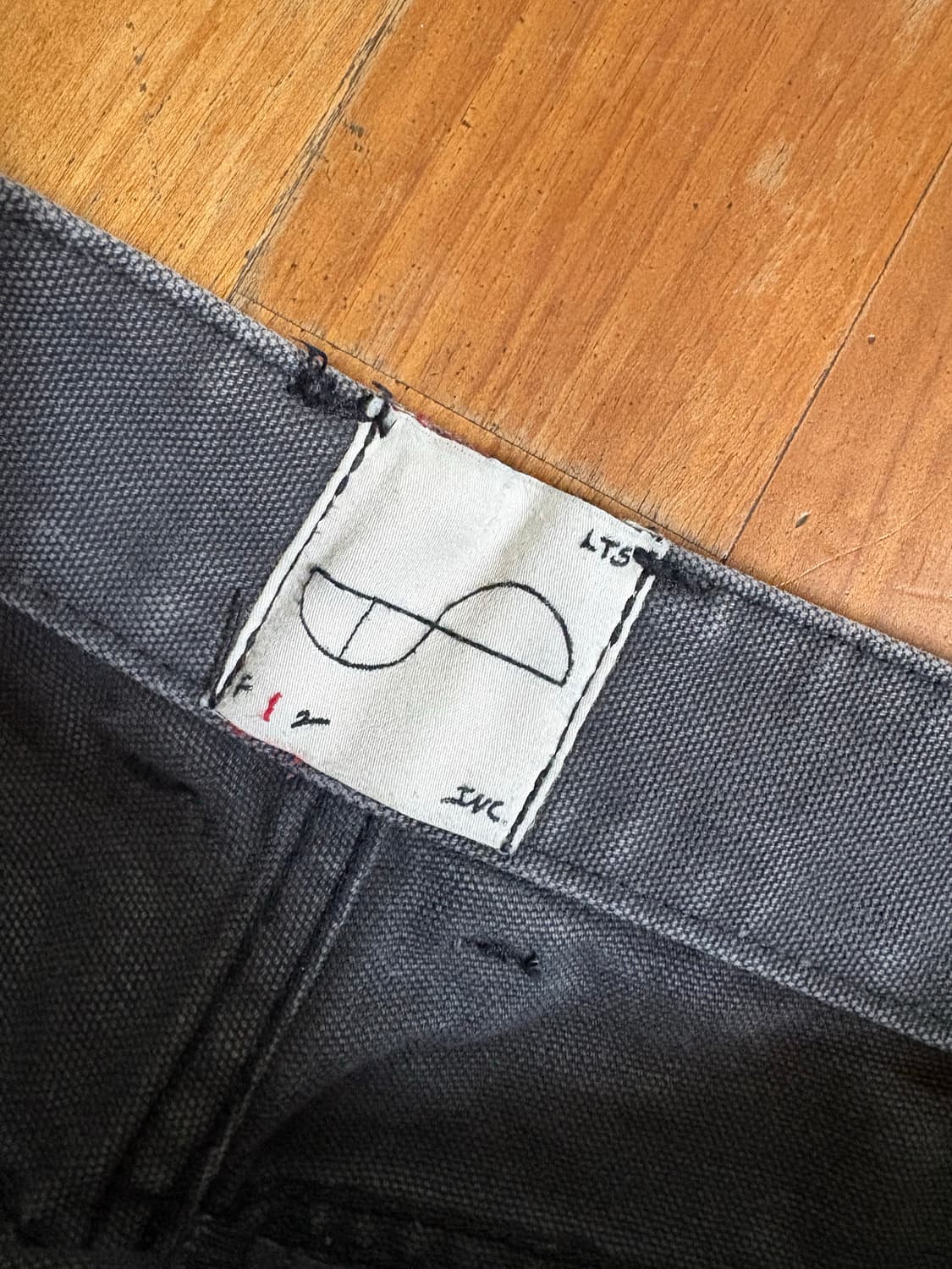 로스트 타운 서플라이 30 YEARS DYED WORK PANTS 1사이 상품이미지2