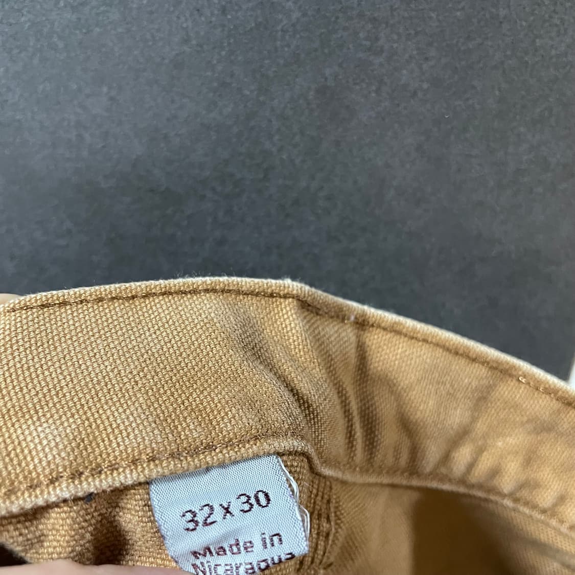 Carhartt 칼하트 캔버스 코튼 카펜터 워크팬츠 상품이미지8