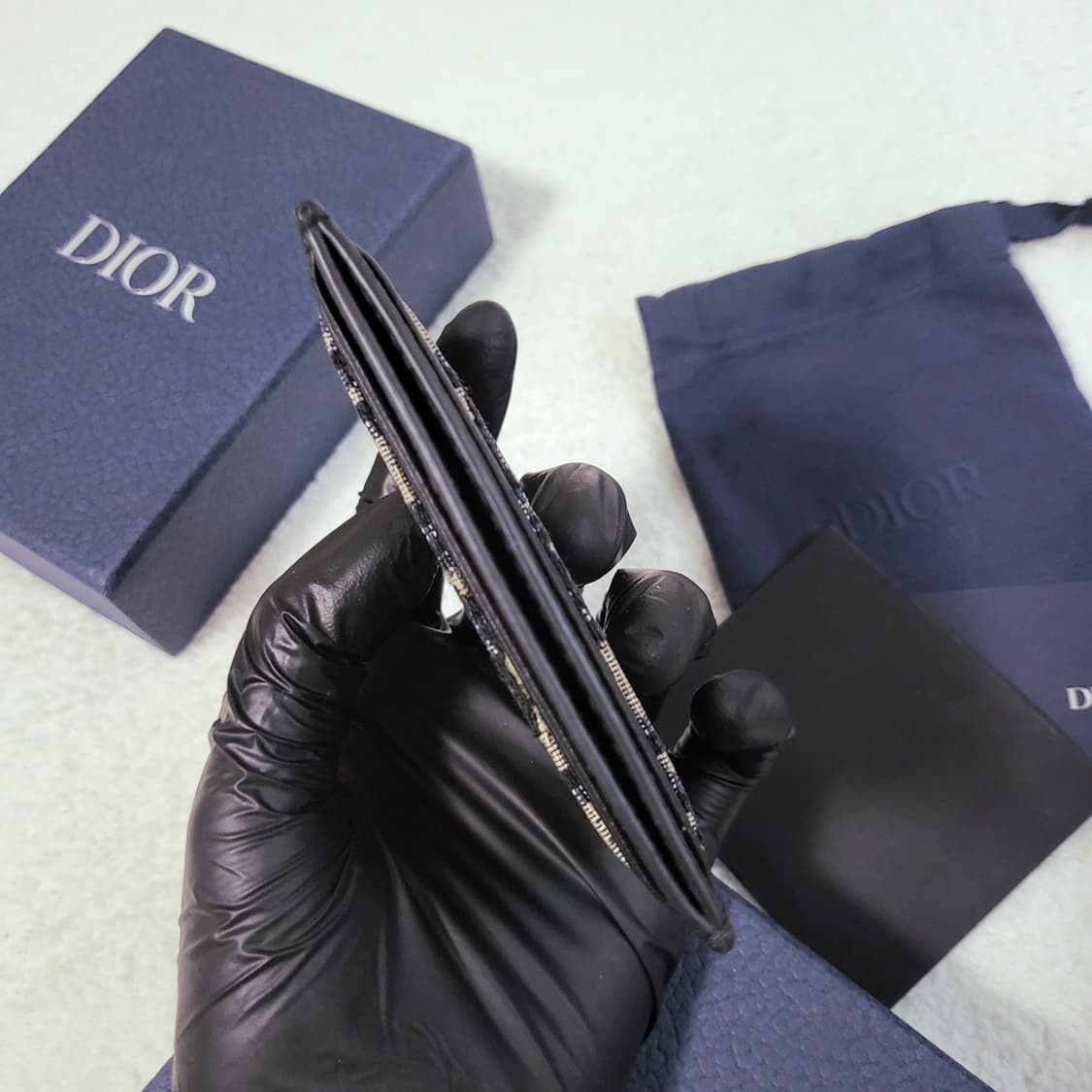 [새상품급/풀구성] 디올 오블리크 카드홀더 카드지갑  상품이미지7