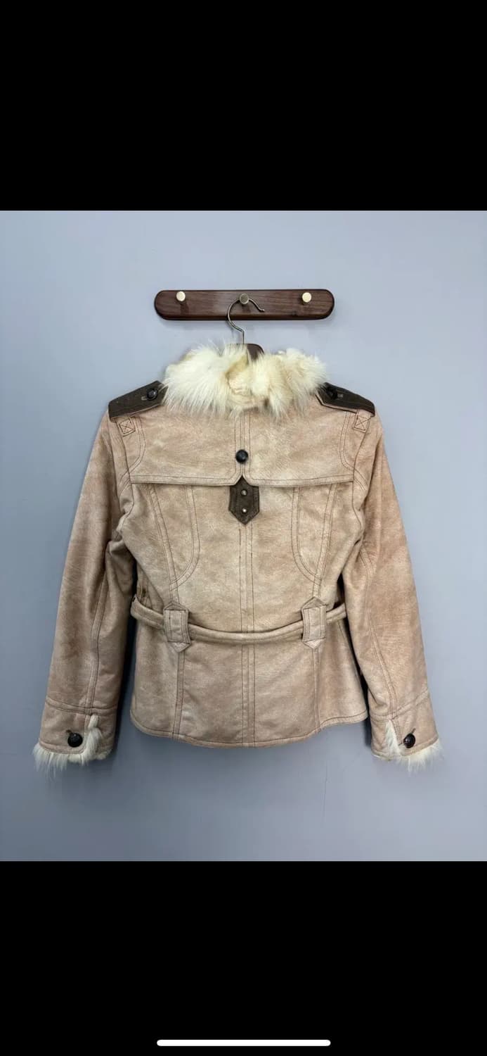 REIZ XXI  퍼 트리밍 스웨이드 무스탕 자켓 H2082 상품이미지6