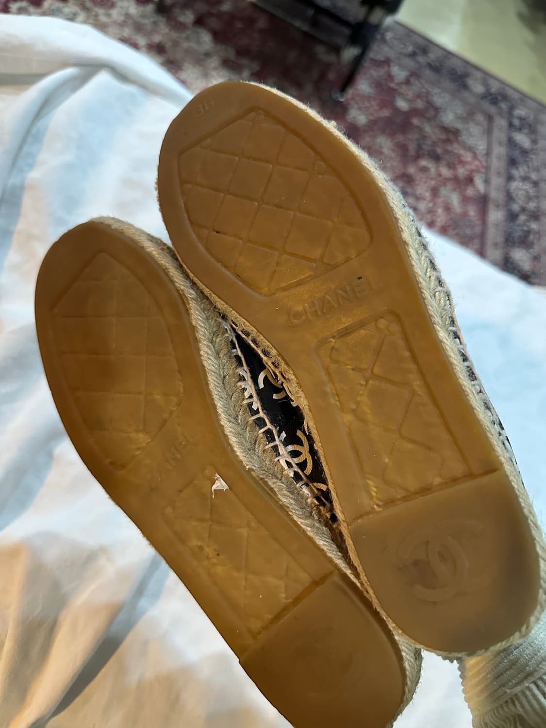 샤넬 에스파듀 단화 36(230) 상품이미지9