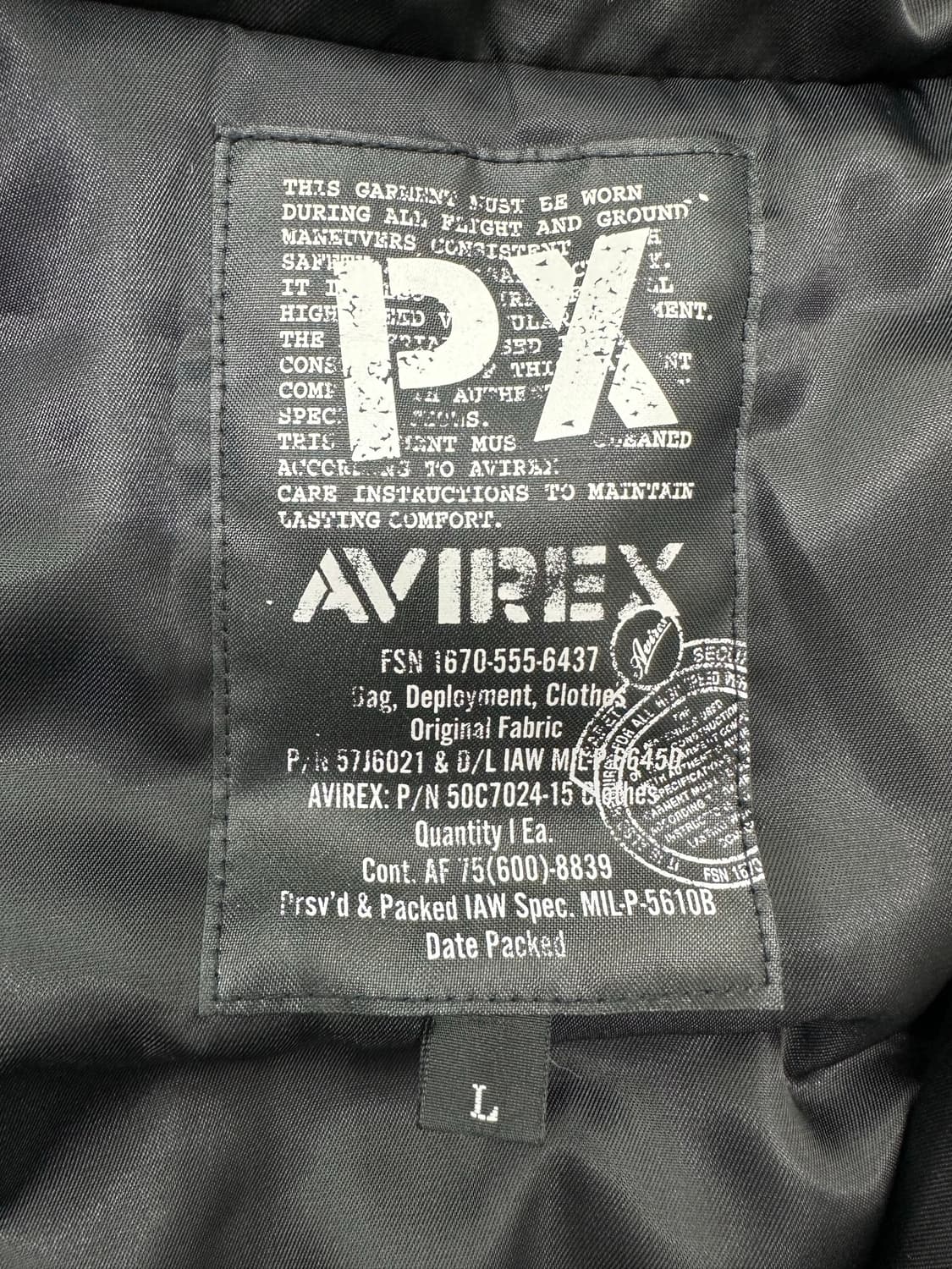 Avirex Nylon Hooded Parka (Black) 상품이미지9