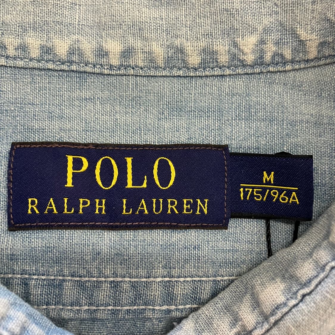 N341 폴로 데님 반팔 셔츠 상품이미지4