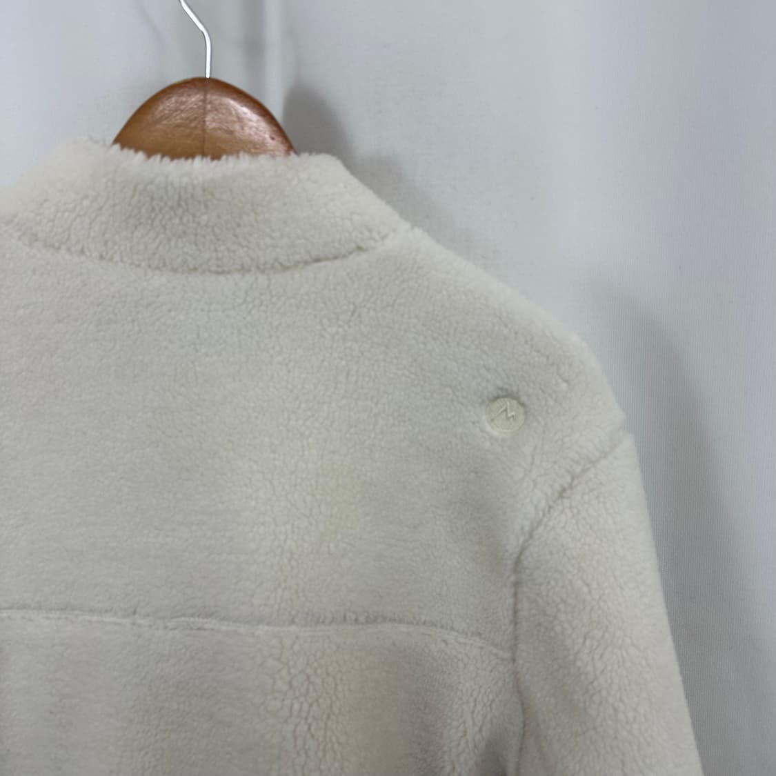  마모트 남자 도톰 기모 털자켓 아이보리 100 상품이미지8