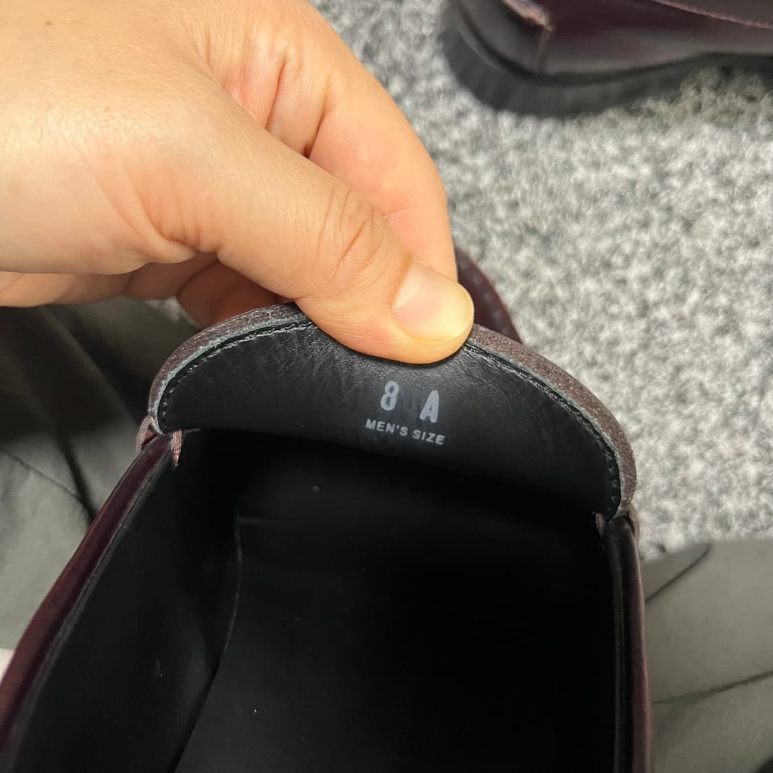 토즈 남성 로퍼 버건디 8A 상품이미지7