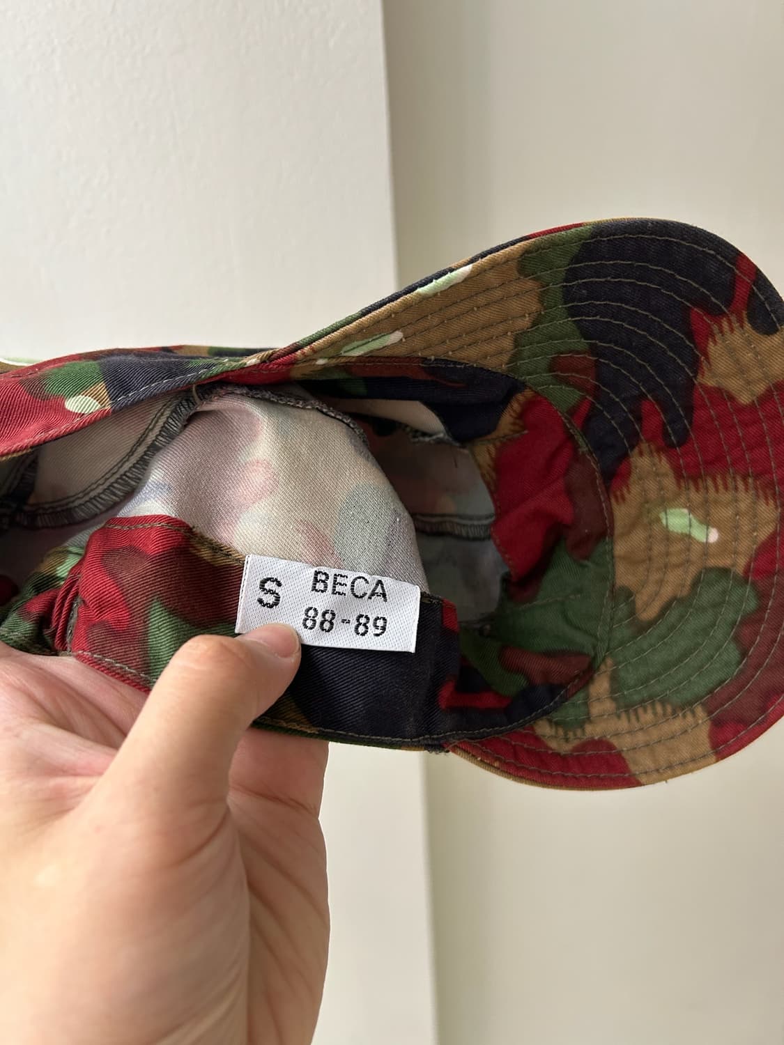 80's Swiss Army AlpenFlage camo Cap 상품이미지8