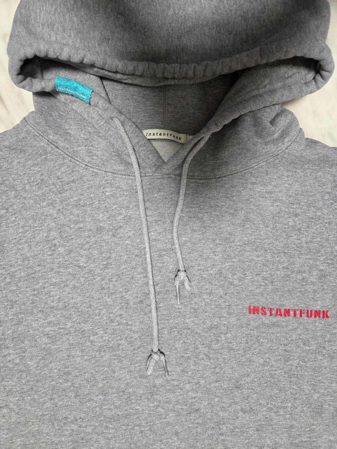 인스턴트펑크 오버핏 후드티 상품이미지7