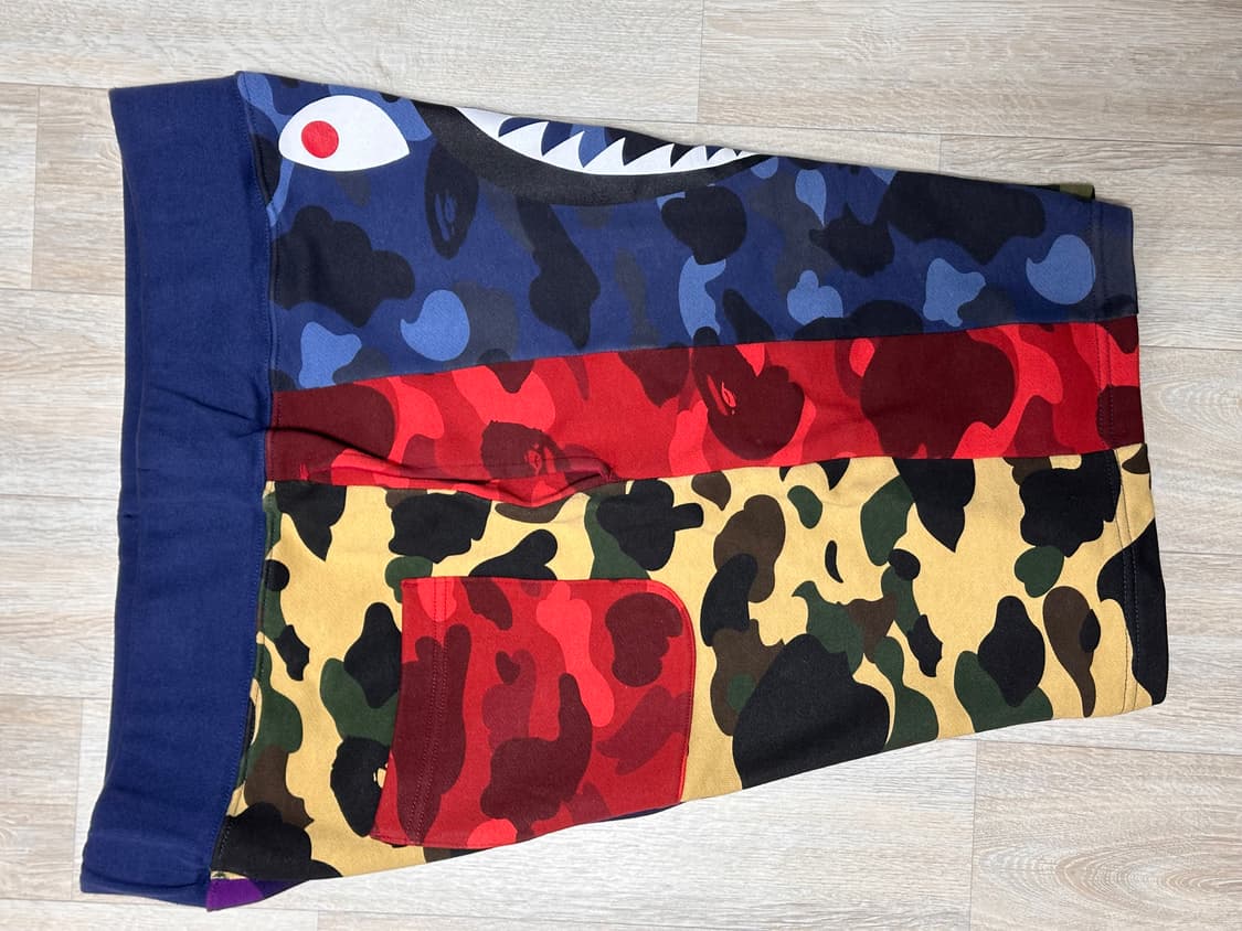 A Bathing Ape 베이프 샤크 반바지 XL 상품이미지4