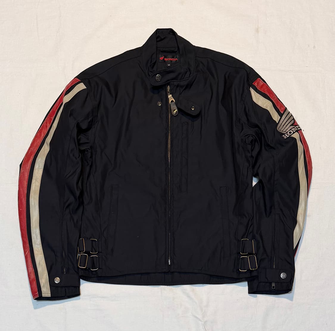 혼다 빈티지 일본판 사이드라인 레이싱 자켓 블랙 상품이미지1