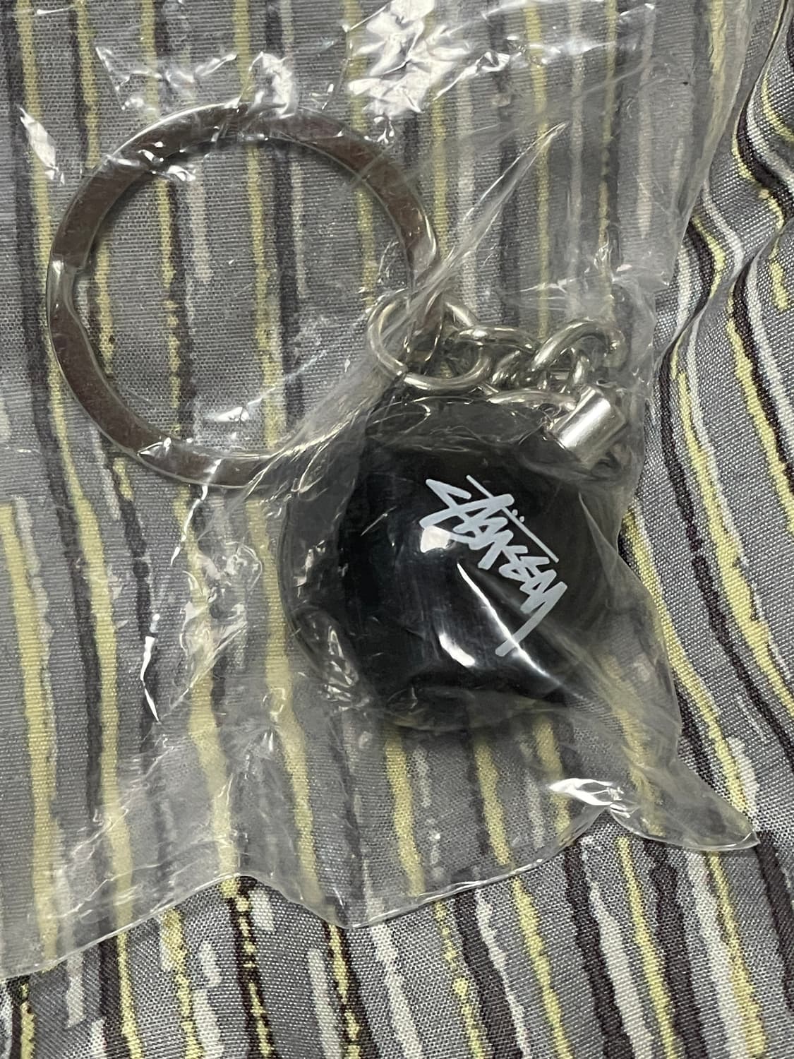 스투시 8볼 키링 블랙 새상품/정품 상품이미지2