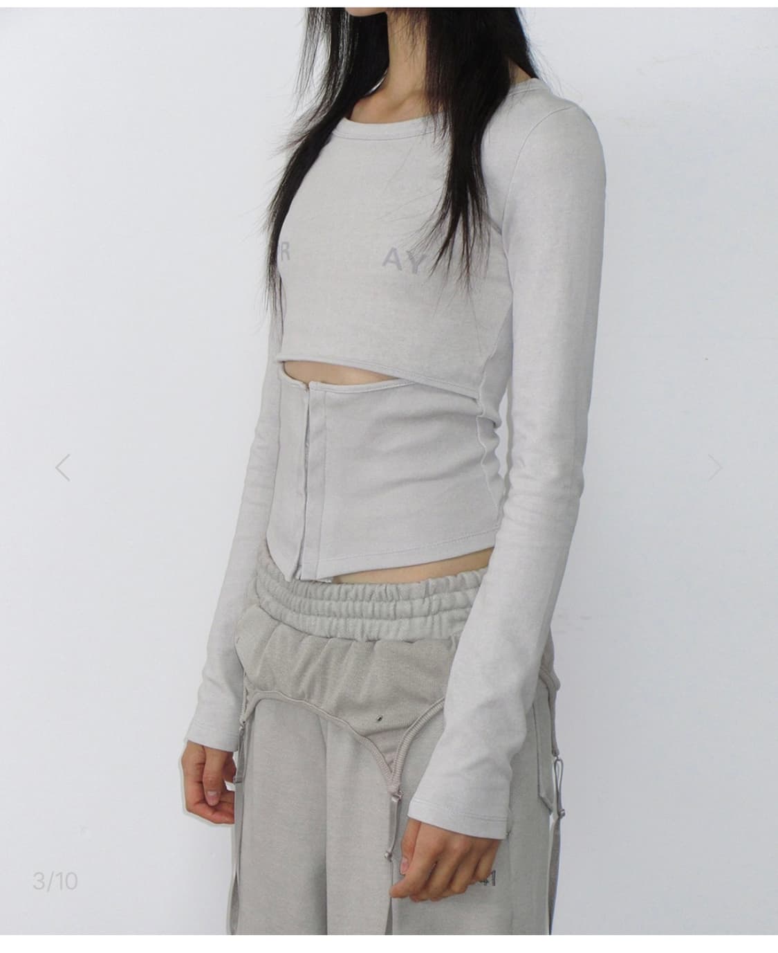 사일프레이 코르셋 탑 새상품 상품이미지1