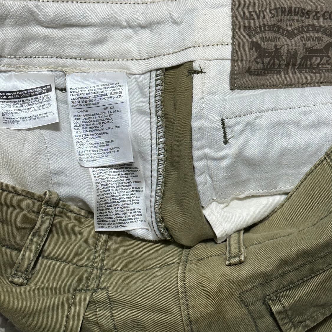 리바이스 카고 반바지 상품이미지4