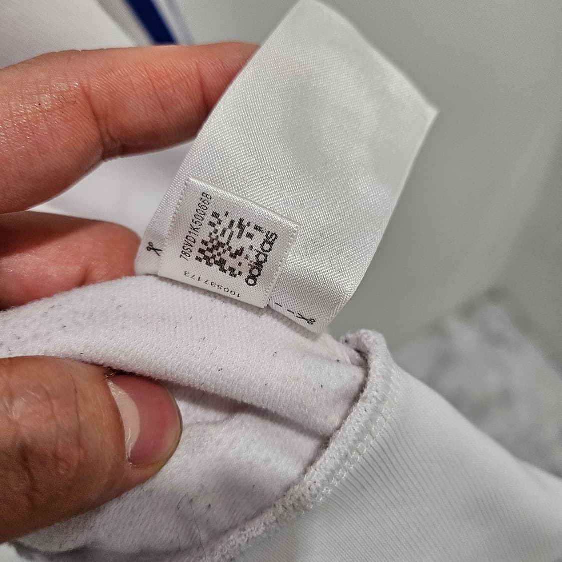 희귀 아디다스 첼시 화이트 블루 대대장 트랙탑 L 상품이미지9