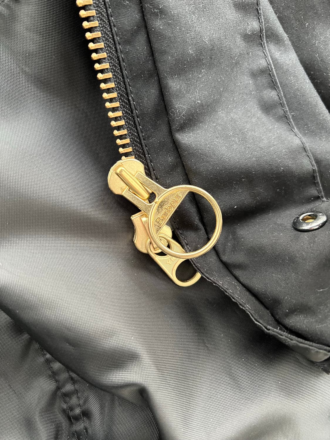 바버 스페이 Spey 왁스 자켓 블랙 상품이미지5