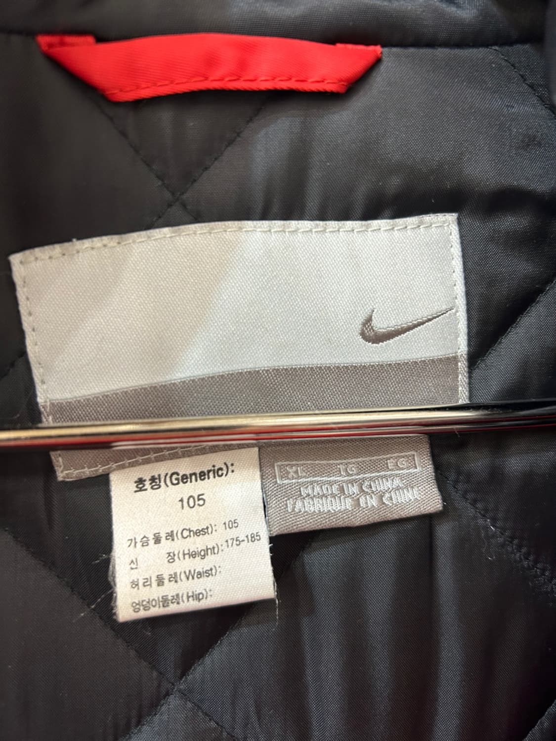 나이키 빅로고 롱 바람막이 점퍼 상품이미지4