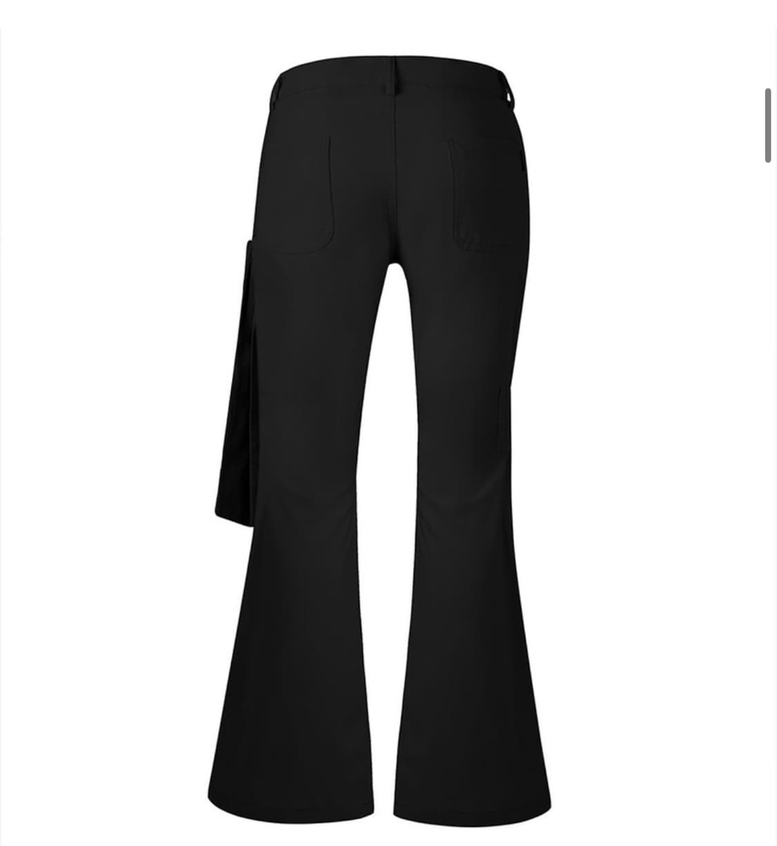 길라아카이브 팬츠 RIBBON BOOTSCUT PANTS_BK 상품이미지2