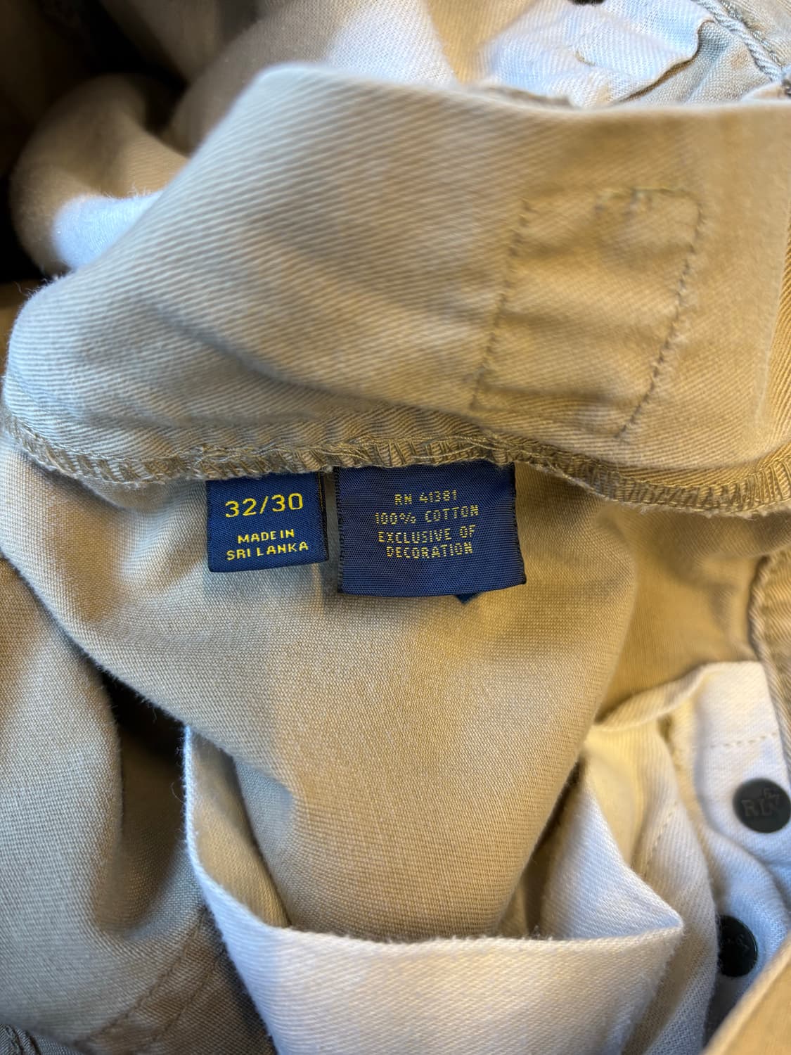 폴로 신형 라벨 가죽 탭 치노 상품이미지4