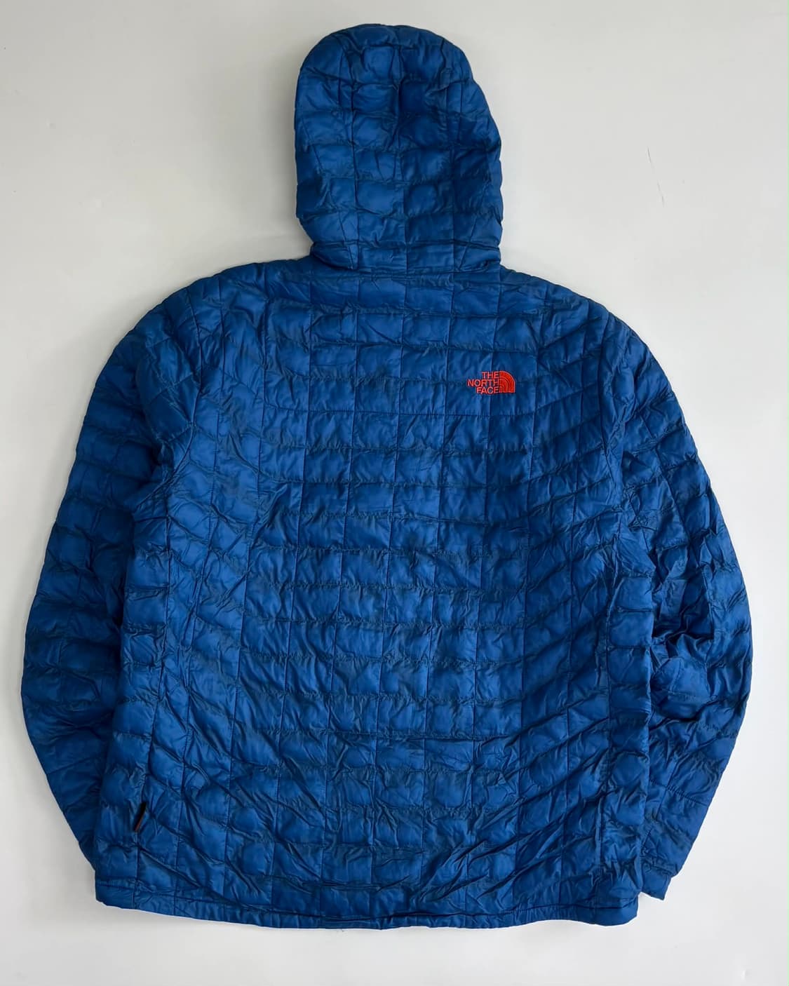 [L] 노스페이스 블루 경량 후드 패딩 자켓 상품이미지2