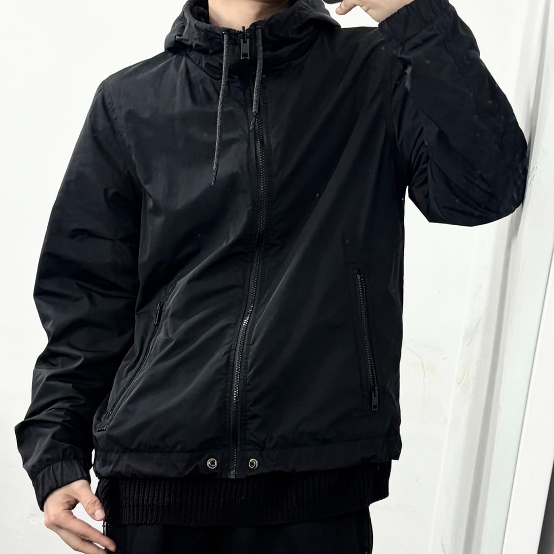 디젤 리버시블 모히칸 메쉬 윈드브레이커 자켓 상품이미지7