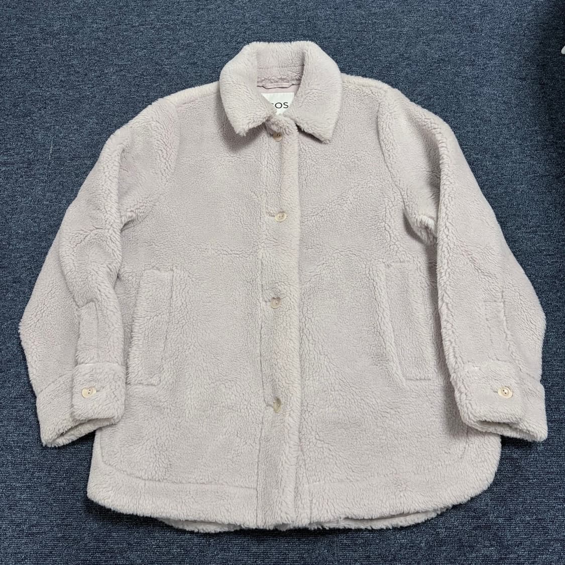 COS 뽀글이 플리스 자켓 라벤더 상품이미지1