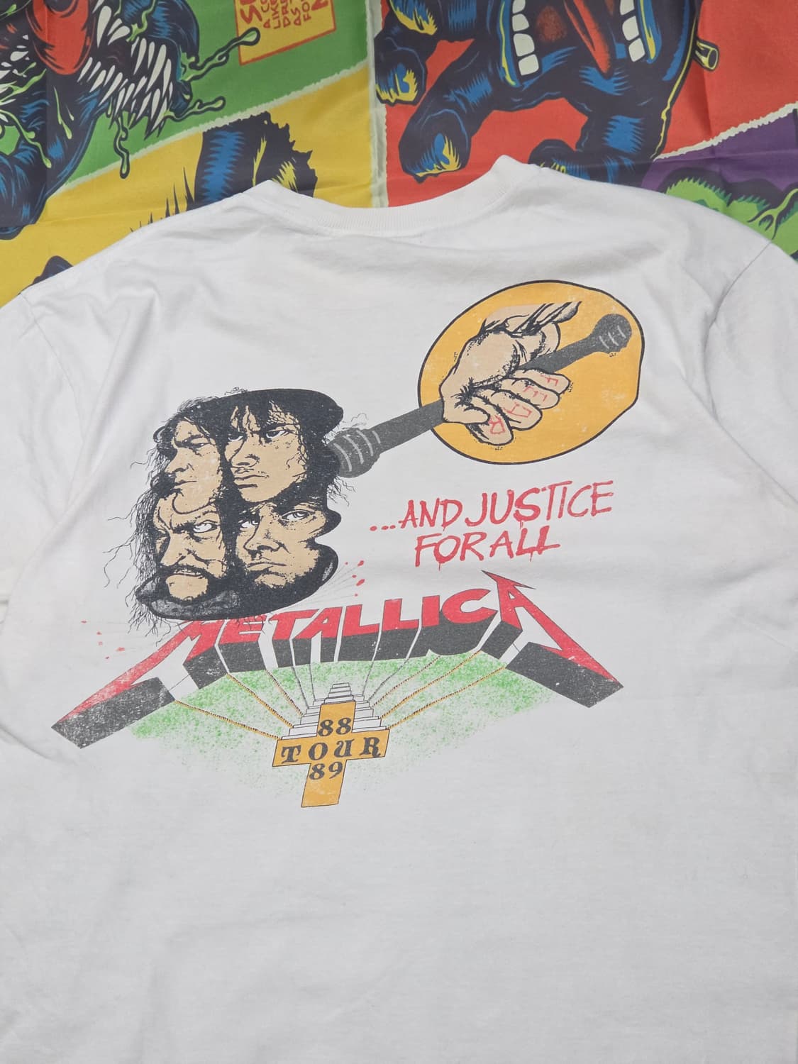 METALLICA 88~89 TOUR 반팔 L  상품이미지9