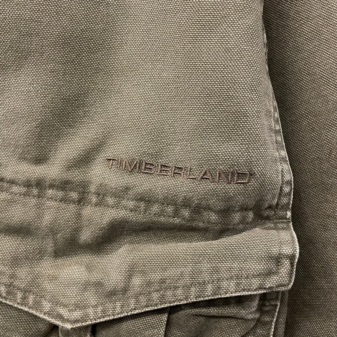 90s 팀버랜드 웨더기어 레더 카라 초어 워크 자켓 / 워크 웨어 상품이미지5