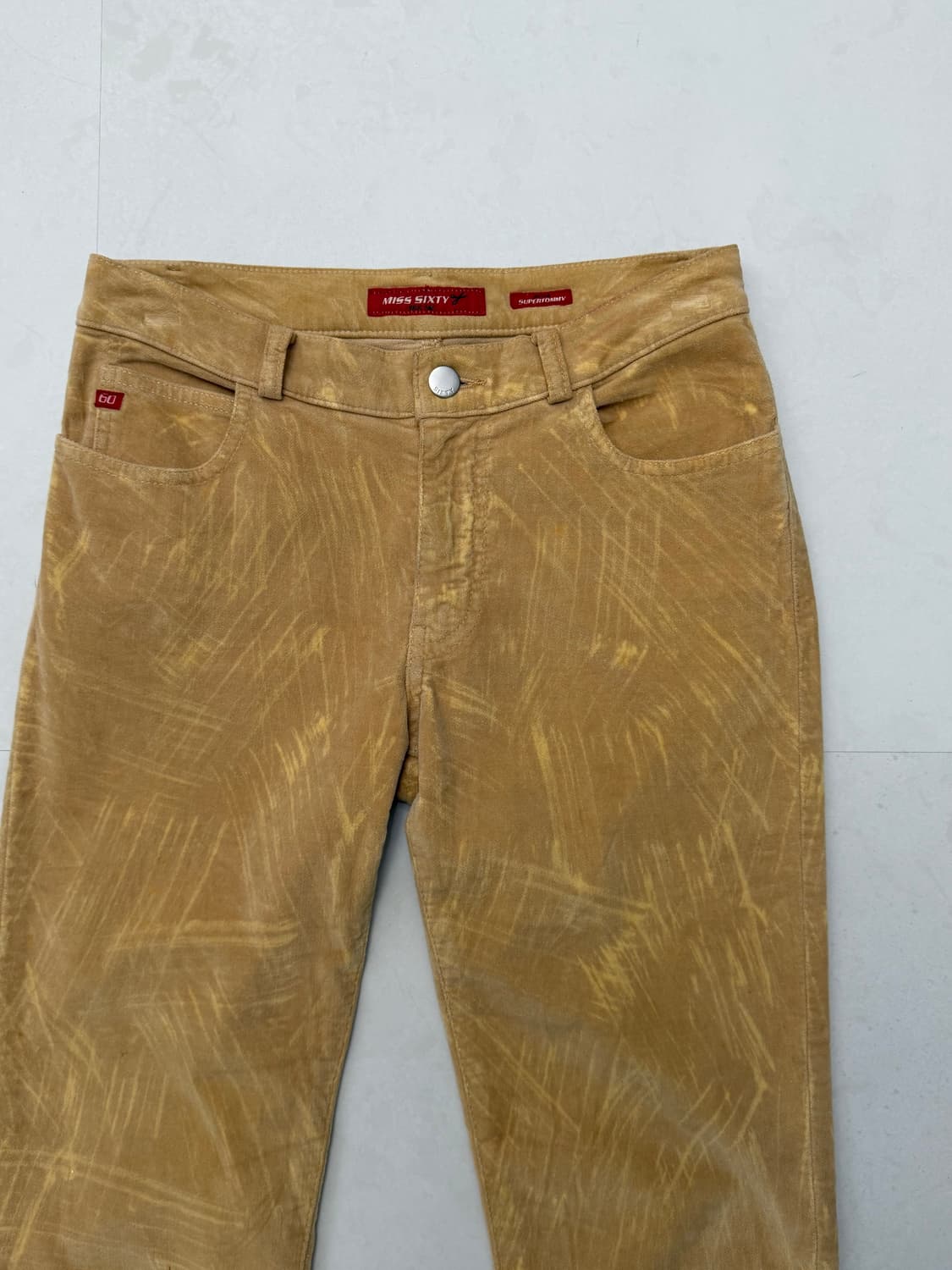 Miss sixty 스크래치 로우라이즈 부츠컷 상품이미지6