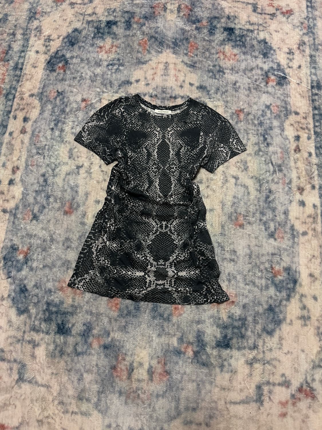 Pierre balmain python full printing top 상품이미지1