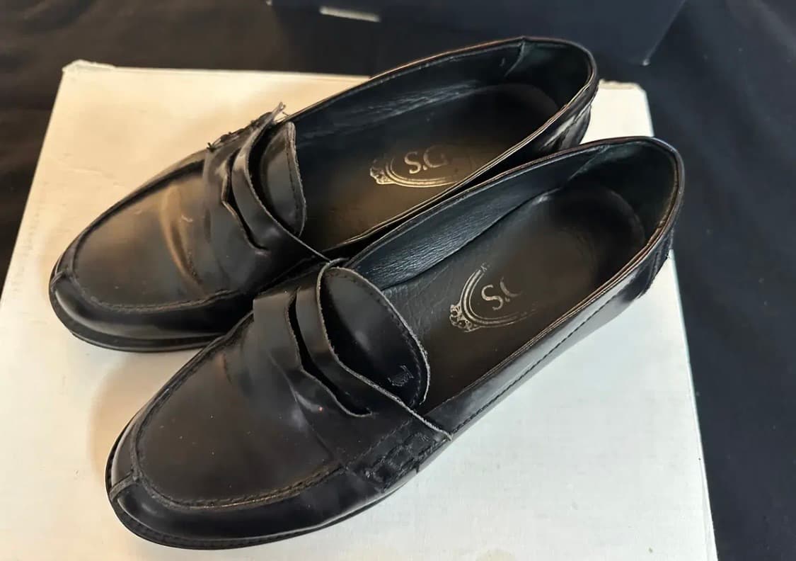 230/235 토즈(TOD'S) 클래식 페니 로퍼 블랙 상품이미지1