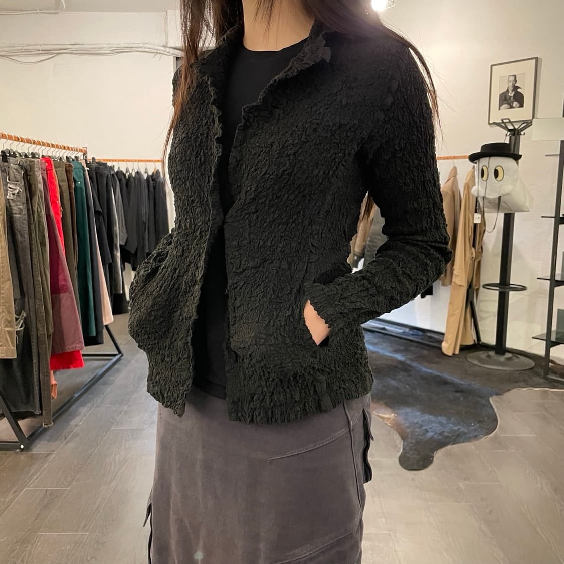 이세이미야케 주름가공 셔츠 상품이미지4