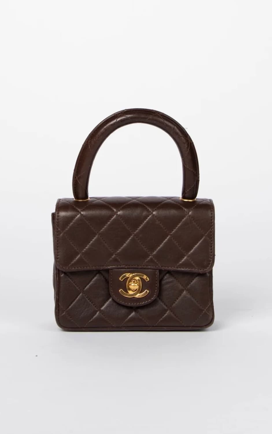 희귀) 1994샤넬 클래식 미니 탑핸들백 정품 상품이미지1