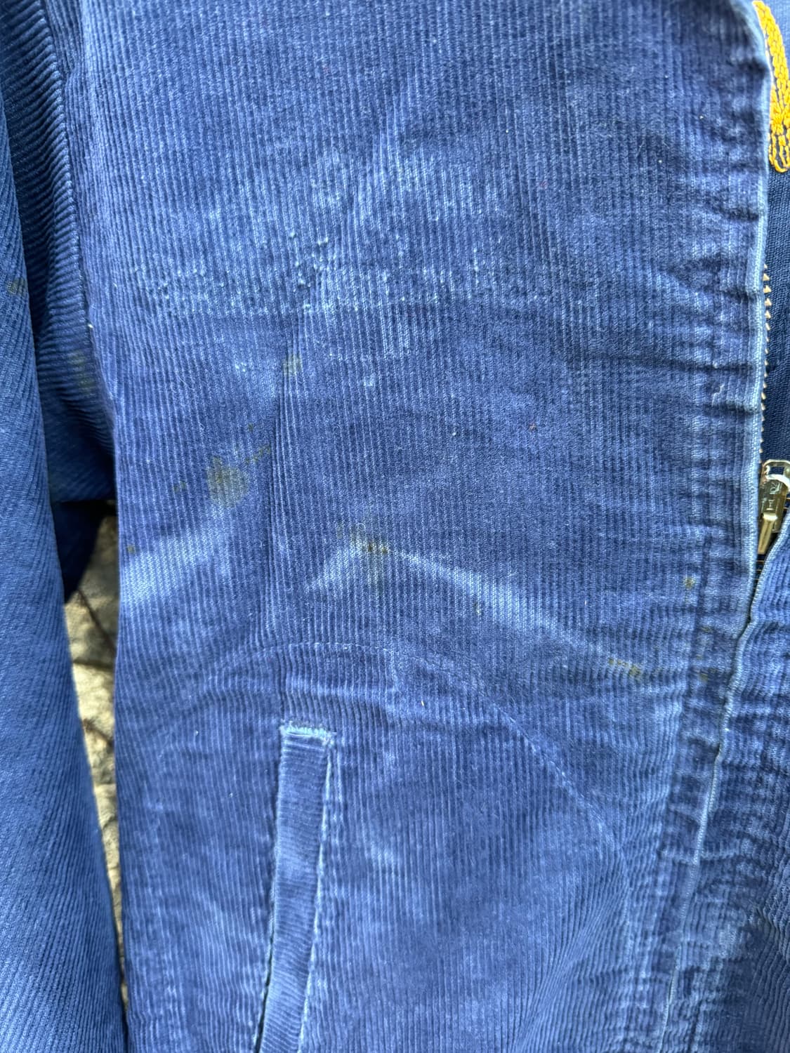 70s FFA nevada 탈론지퍼 체인스티치 빈티지 코듀로이 자켓 34 상품이미지4