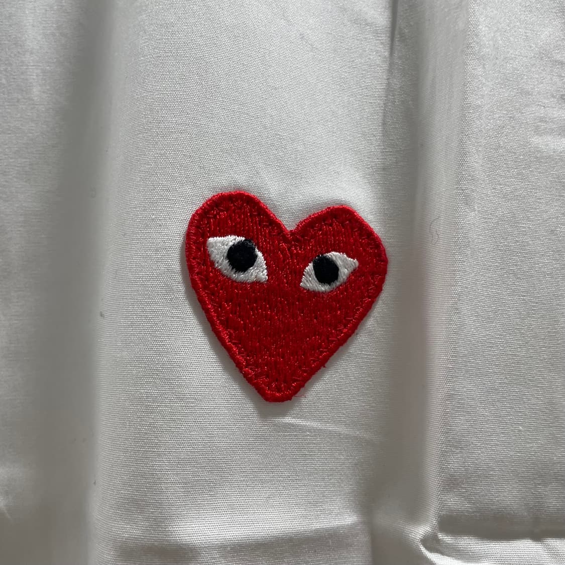 꼼데가르송/ 레드와펜 화이트 셔츠/ XL 상품이미지4