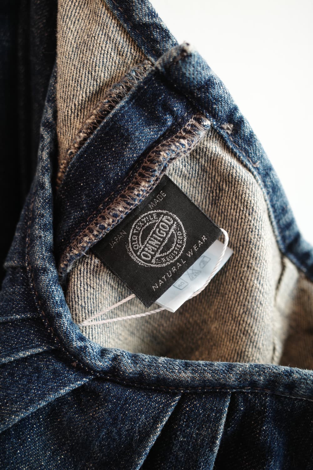 OMNIGOD 옴니갓 플레어 데님 스커트 (28인치) 상품이미지4