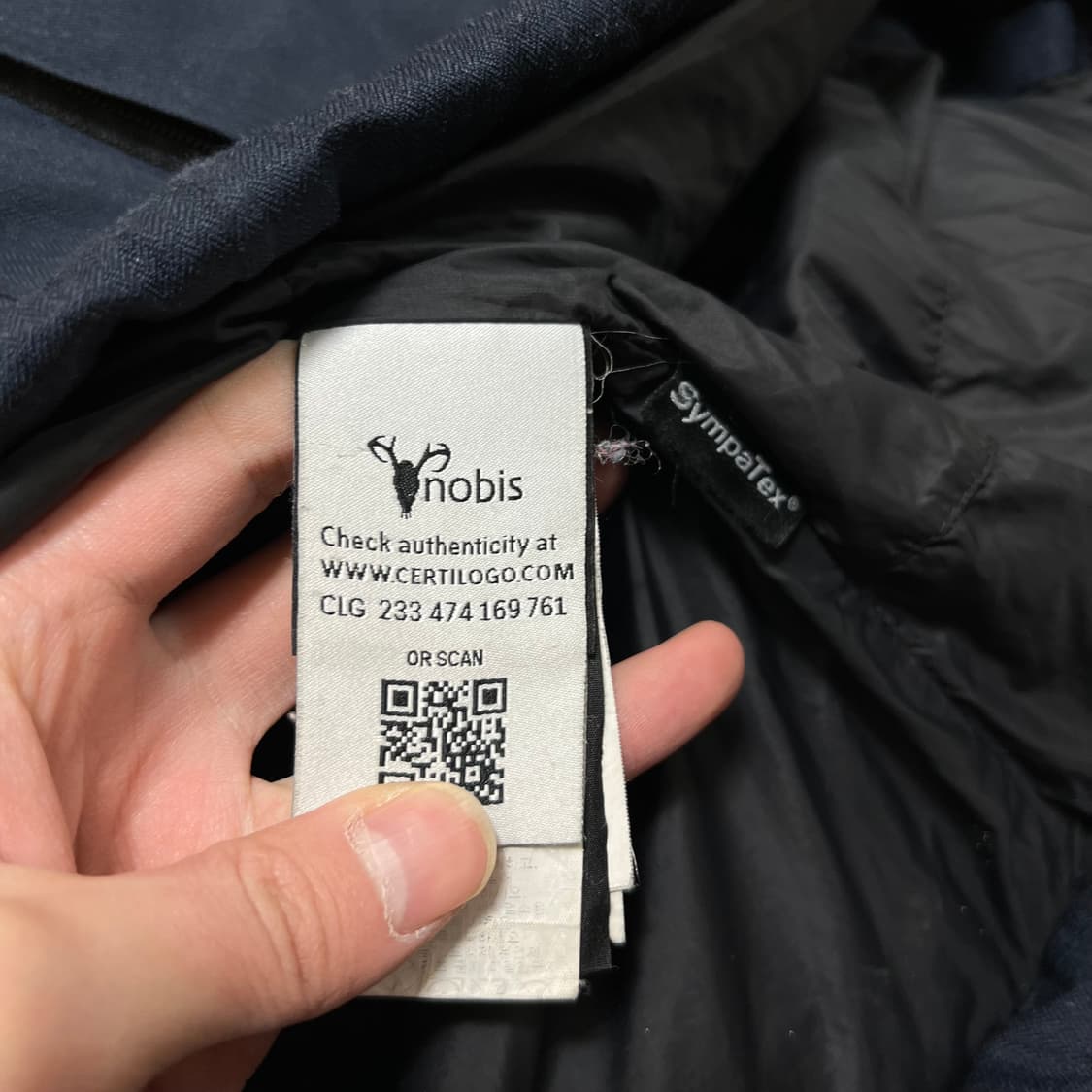 노비스 키즈 덕다운 후드 패딩 점퍼 [네이비] 9-10세 상품이미지6