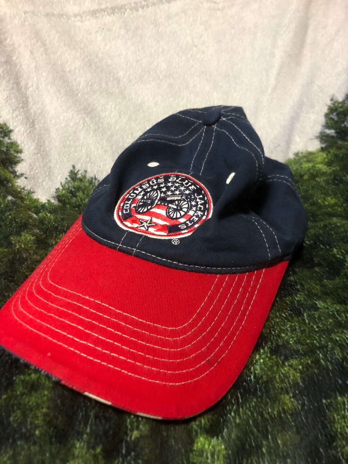 콜럼버스 블루 재키츠 볼캡 모자 상품이미지1