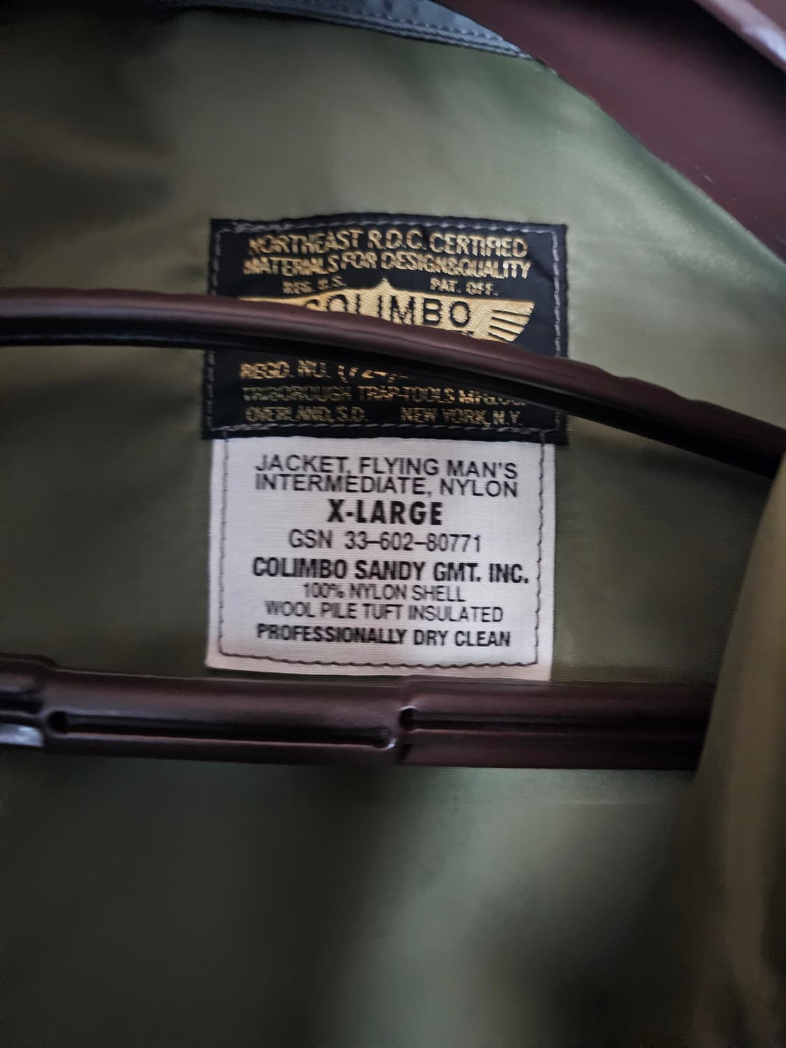 Colimbo Verona Strato Jacket (MA1) 상품이미지2