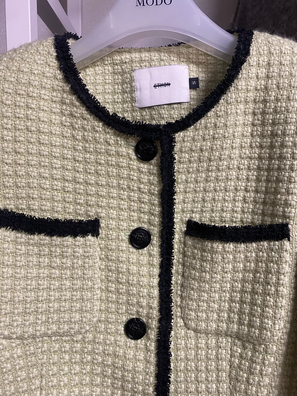 에트몽 trimmed tweed jaket 상품이미지5